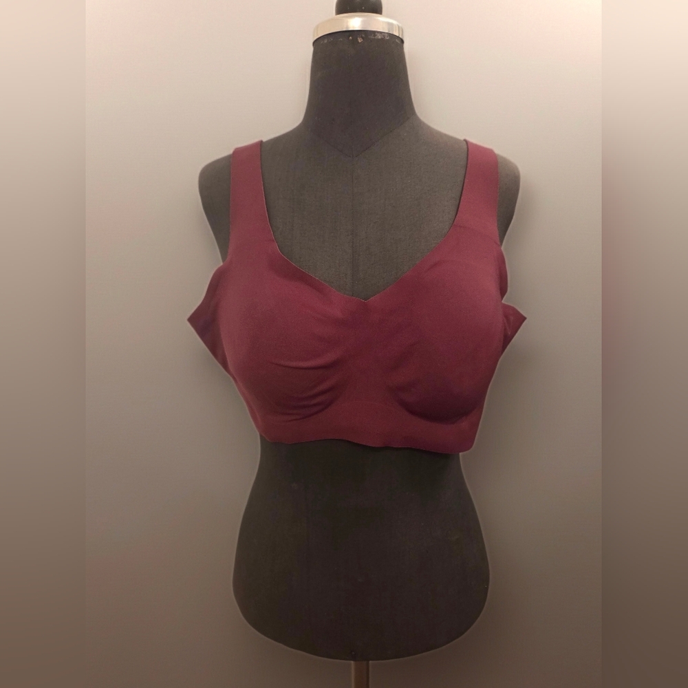 Honylove Burgundy Wireless Bra